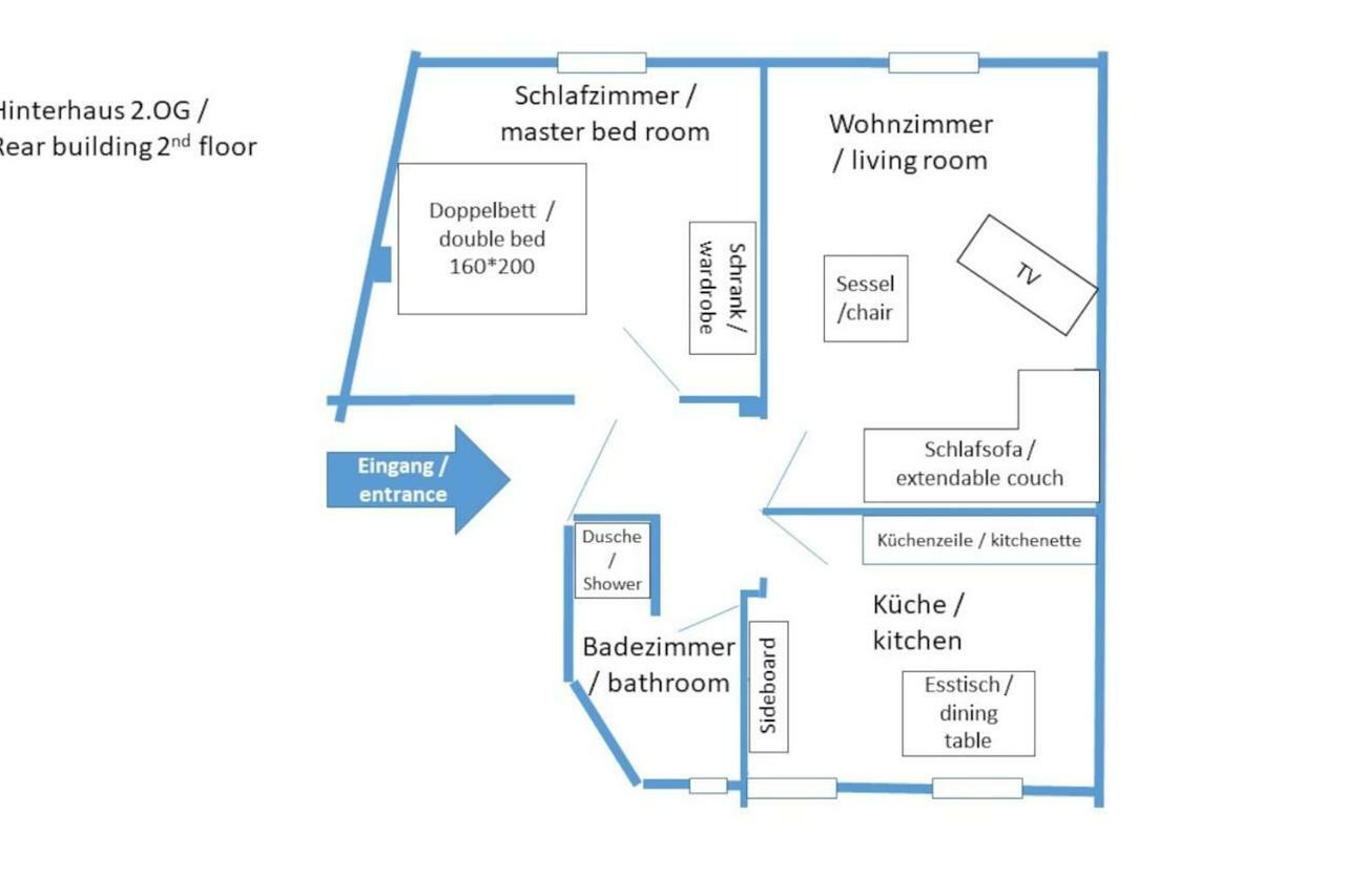 Ruhige Wohnung Bei Der Burg Im Og2 Krollwitz Extérieur photo